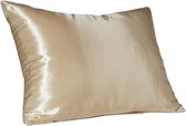 Kussensloop - Satijn - Beauty Kussen - Creme 60x70 cm