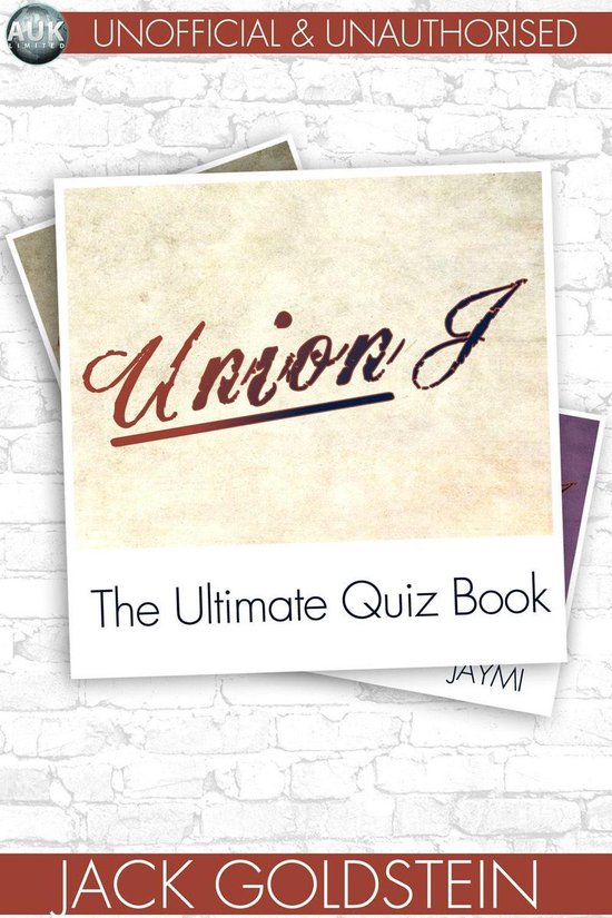 Union J - the Ultimate Quiz Book - cover