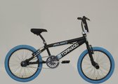 Royal Bugatti Freestyle BMX fiets - 20 inch - Zwart/Blauw