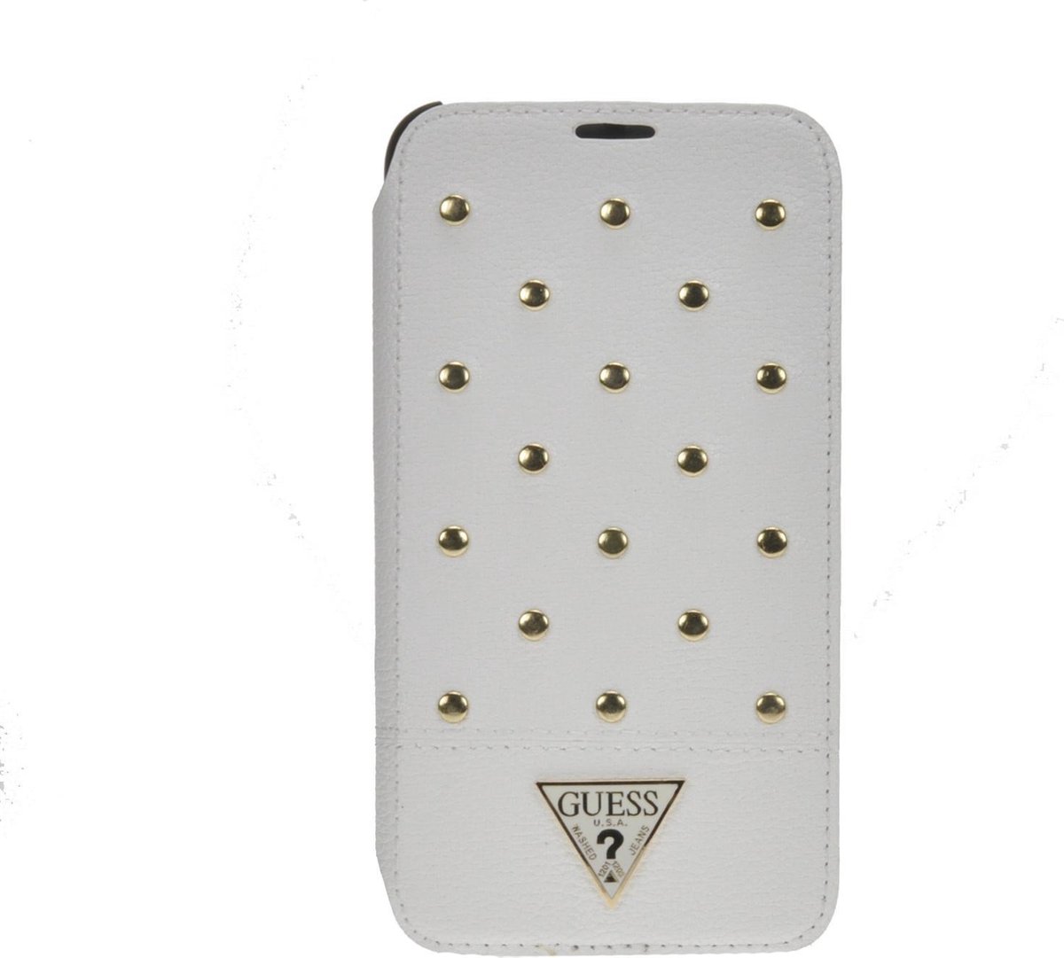 Guess booklet tasje Tessi - wit - voor Samsung G900 Galaxy S5/ S5 Neo