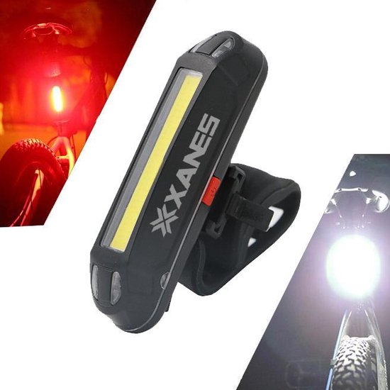 kanaal Duiker chef XANES Ultraheldere LED Fietsverlichting - USB oplaadbaar - 500 Lumen -  Oplaadbare... | bol.com