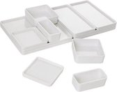Pantone Serveerset - Blanc de Blanc 11-4800 - Wit - Set van 11 stuks