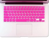 Siliconen Toetsenbord cover voor MacBook Air 13.3 inch model 2018 (A1932) - Neon Pink - NL indeling