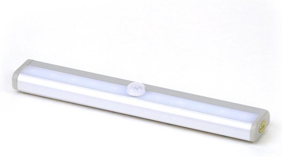 Groenovatie LED Kastverlichting - 1W - 4xAAA Batterijen - Sensor -  Onderbouw - Koel Wit | bol.com