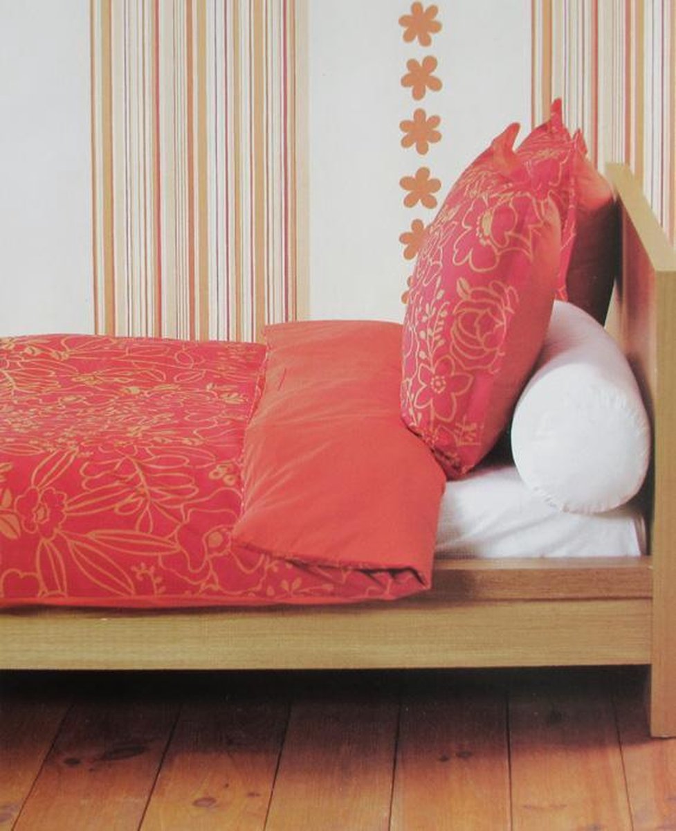 Beddinghouse Evening Birds Dekbedovertrek - Litsjumeaux - 240x200/220 cm - Rood