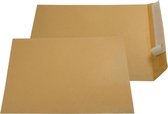 Gallery enveloppen formaat 230 x 310 mm stripsluiting bruine kraft doos van 250 stuks