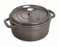Staub Braadpan Gietijzer Grijs - Ø 26 cm