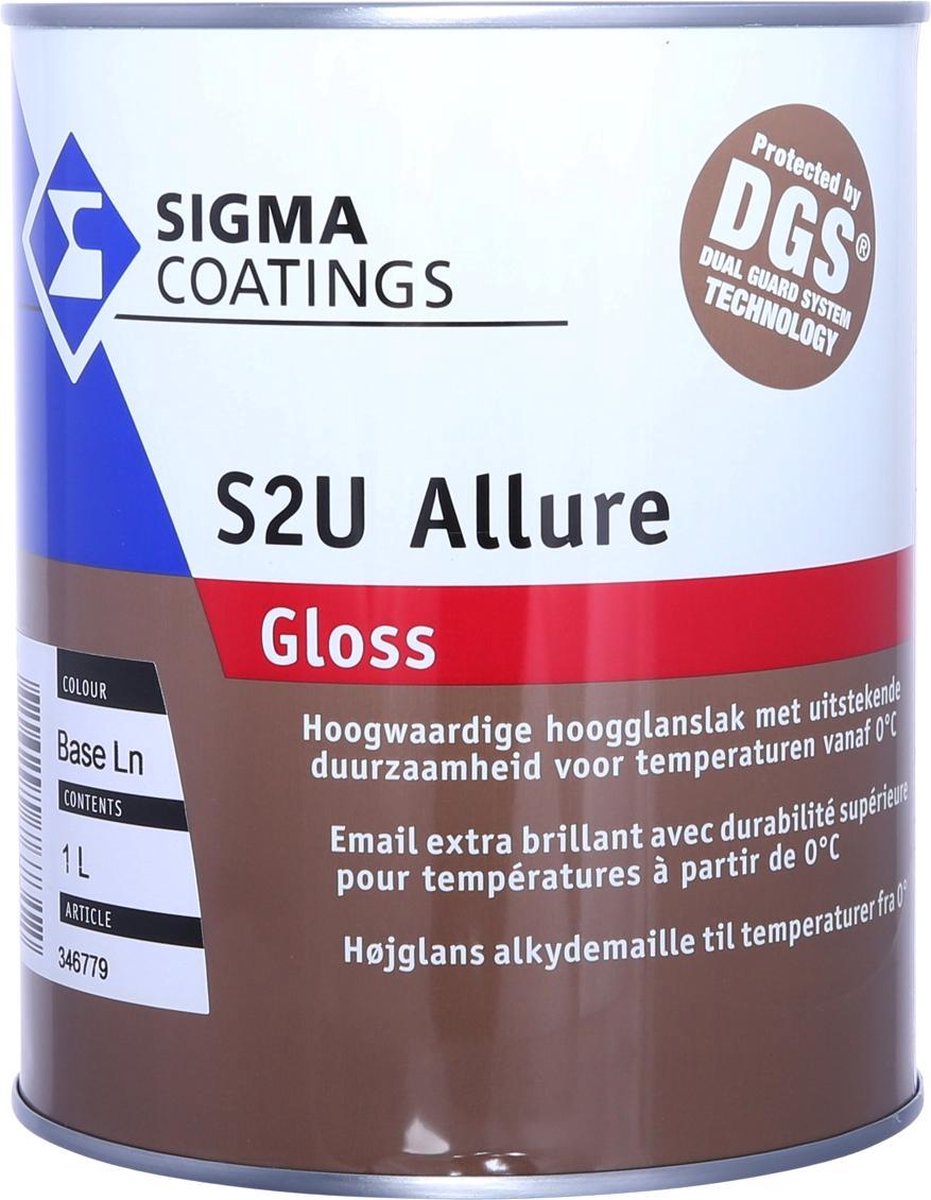 Sigma S2U Allure Gloss N0.15.10 Monumentengroen 1 Liter