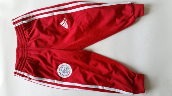 Alice Springen syndroom Adidas Ajax Pes Suit - maat 98 - kleur rood | bol.com