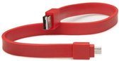 TYLT Sync and charge cable, Micro-USB, 30cm - Rood