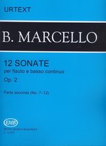 12 Sonaten II op. 2 per flauto e basso continuo