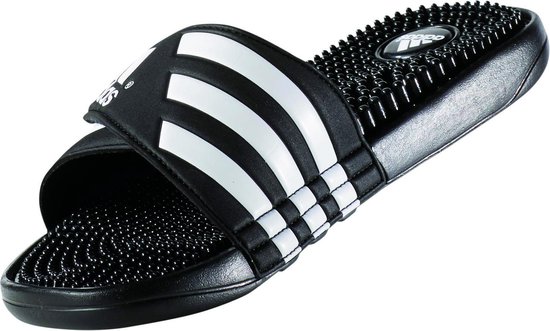 Moske Konvention overfladisk adidas Adissage Teenslippers en sandalen Heren zwart Schoenmaat 40 2/3 |  bol.com