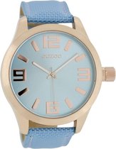 OOZOO Timepieces C6616 - Horloge - Blauw - 46 mm