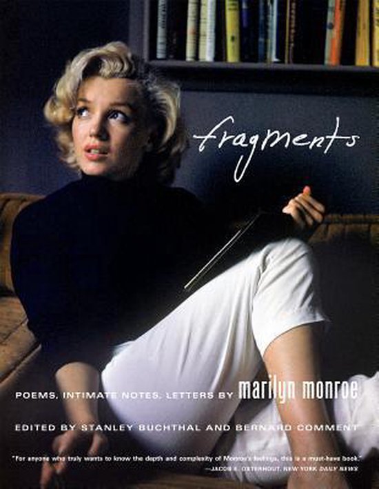 Boek cover Fragments van Marilyn Monroe