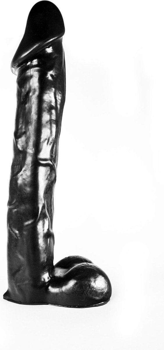 Dinoo Dildo Krito 33 x 7,8 cm - zwart