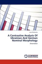 A Contrastive Analysis of Ukrainian and German Nominal Morphology