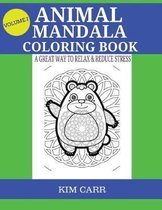 Animal Mandala Coloring Book