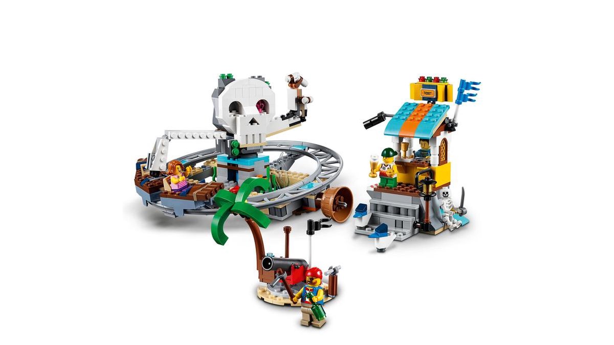 LEGO Creator Piratenachtbaan - 31084 | bol.com