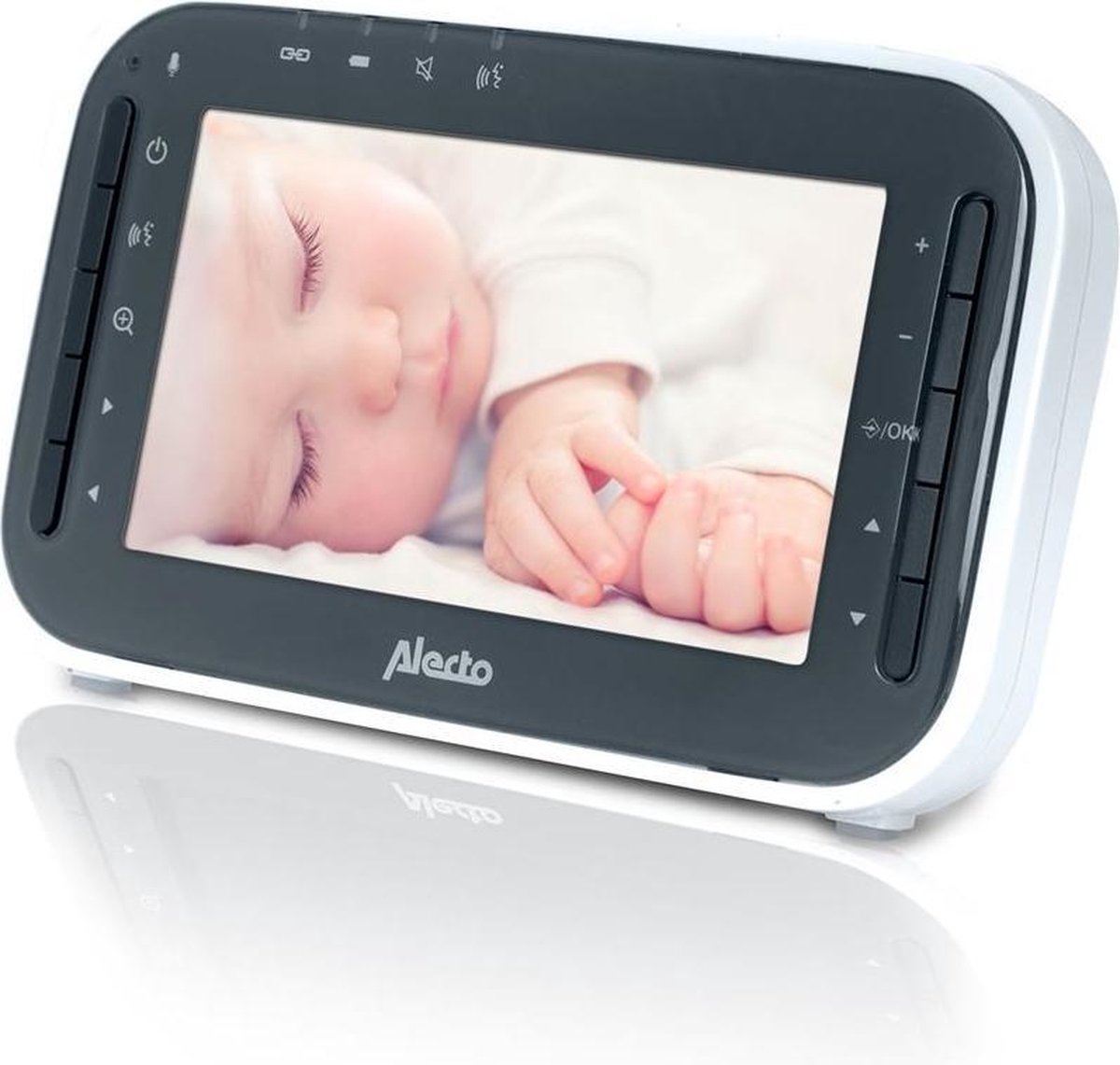 Alecto DVM-143 - Babyfoon met camera - Temperatuurweergave - Wit | bol.com