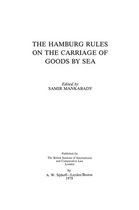 Hamburg Rules on the Carriage of Goods by Sea