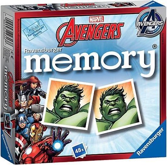 Marvel Avengers memory spel | Games | bol.com