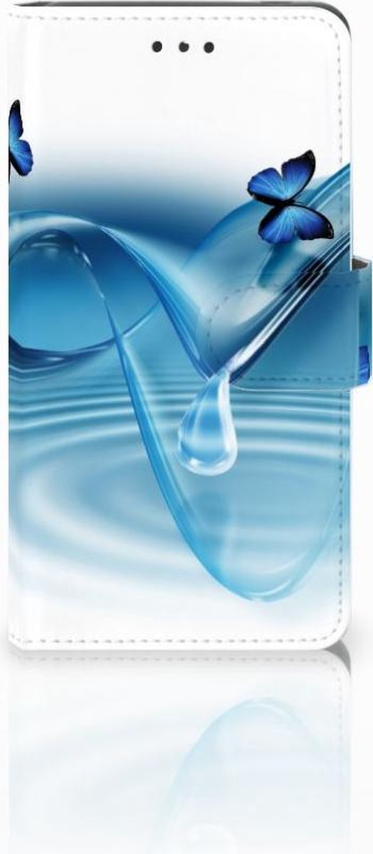 Nokia 7 Telefoonhoesje met Pasjes Vlinders