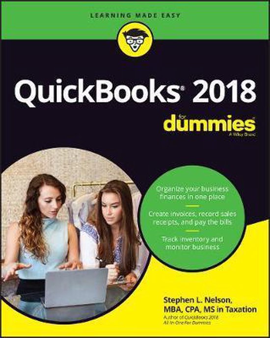 QuickBooks 2018 For Dummies - cover