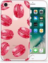 TPU siliconen hoesje iPhone SE (2020/2022) Backcover iPhone 7/8 Pink Macarons