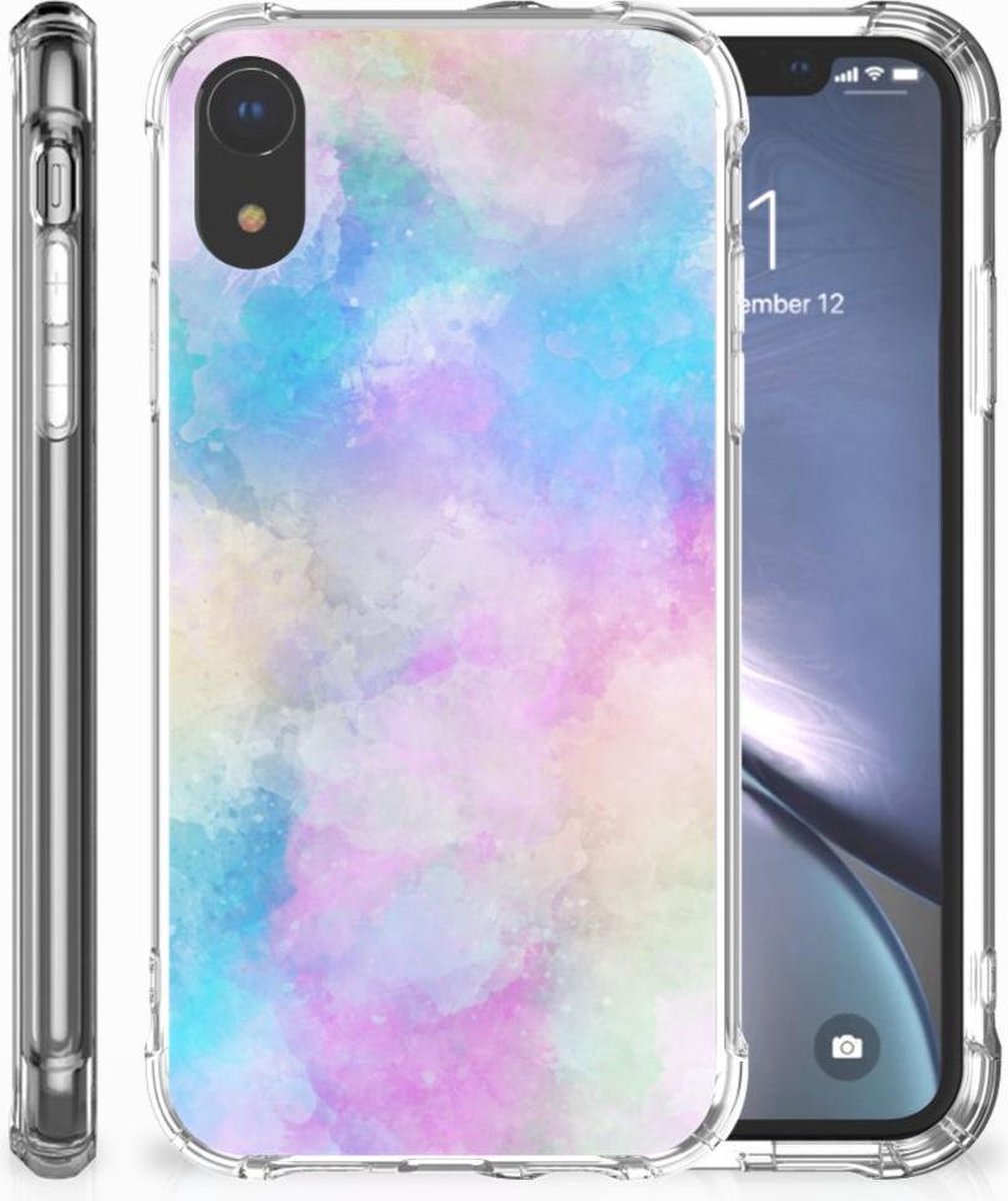 Back Cover Apple iPhone Xr Watercolor Light