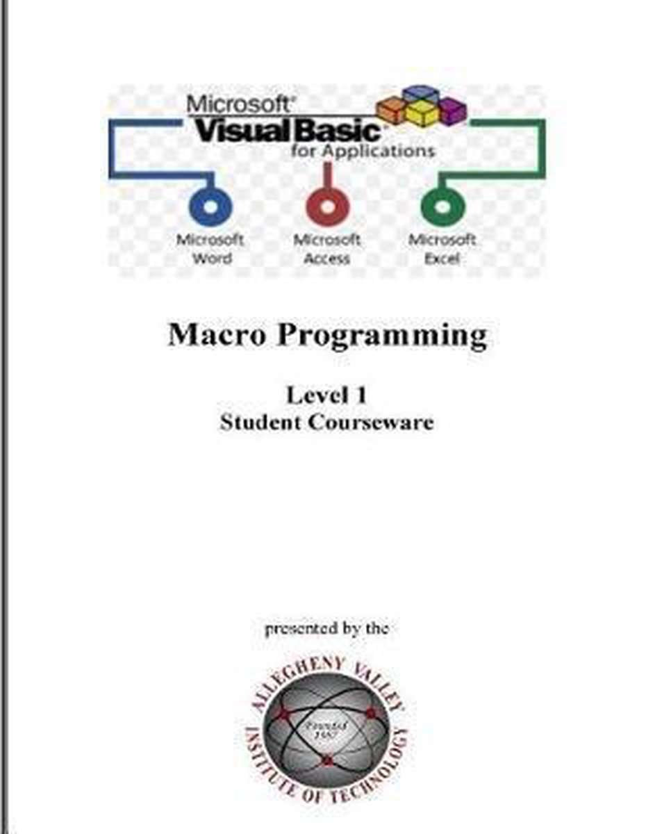Omslag van Visual Basic for Applications (VBA) Level 1