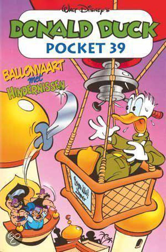 Cover van het boek 'Donald Duck Pocket / 039 Ballonvaart met hindernissen' van Walt Disney Studio’s