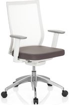 hjh office Aspen - Chaise de bureau - Professionnel - Gris / blanc
