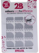 2B Colours Make The Difference decorating Stickers  for nails Ref 18301