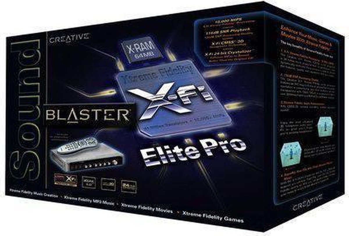 Launch pro elite. Creative x-Fi Elite Pro. Creative Sound Blaster x-Fi Elite Pro. Creative x-Fi Elite Pro внешний блок. Creative x-Fi Xtreme Fidelity.