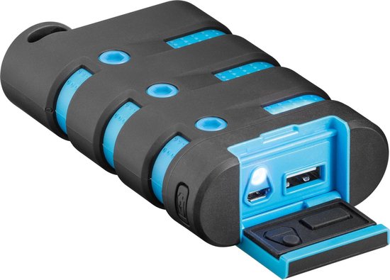 Lelie pasta Generaliseren Outdoor waterdichte Powerbank USB 10050mAH | bol.com