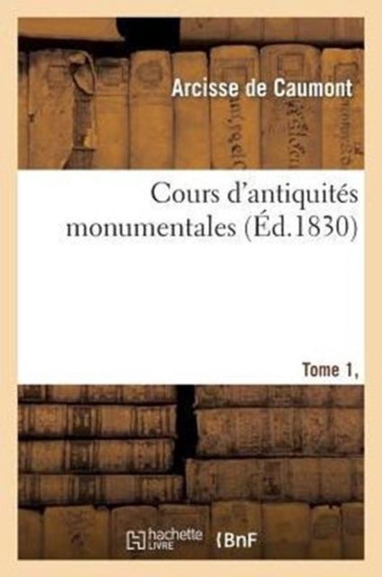 Foto: Cours d antiquites monumentales tome 1 partie 2