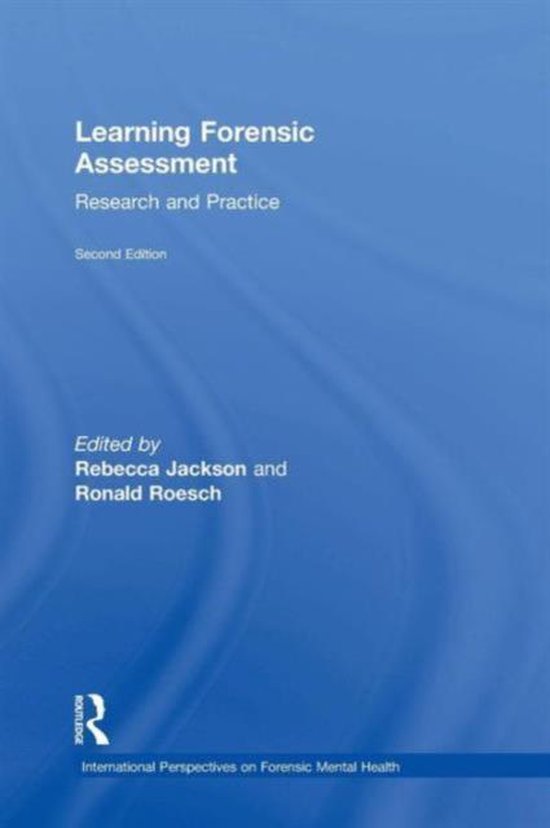 Learning Forensic Assessment - cover