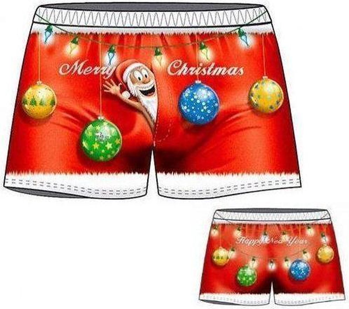 Kerstmis - Sexy Leuke Grappige Mooie Boxershort | bol.com