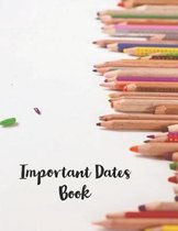 Important Dates Book