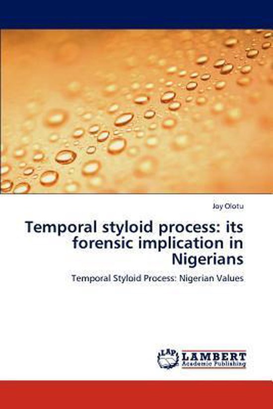 Temporal Styloid Process 9783845421896 Joy Olotu Boeken Bol Temporal styloid process 9783845421896 joy olotu boeken bol