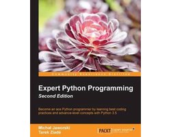 Omslag van Expert Python Programming