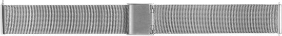 Morellato PMX010ESTIA Horlogebandje - Quick release - Staal - Zilverkleurig - 14 mm