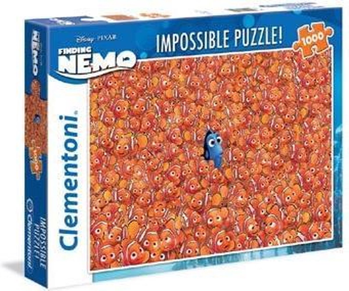 Emuleren Uitschakelen bedrag Legpuzzel Finding Dory 1000 Stukjes - Puzzel Nemo | bol.com