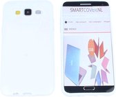 Samsung Galaxy J5 (2015) S Line Gel Silicone Case Hoesje Wit White