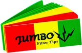 Jumbo Rasta Filter tips (100 stuks)