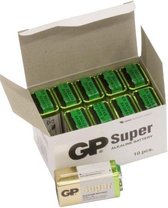 GP Batteries Super Alkaline 10x 9V Single-use battery