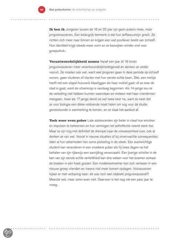 Puberbrein binnenstebuiten
