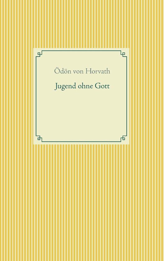 Jugend ohne Gott - cover