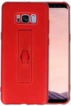 Carbon series hoesje Samsung Galaxy S8 Plus Rood