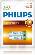 Philips AAA Oplaadbare Batterijen